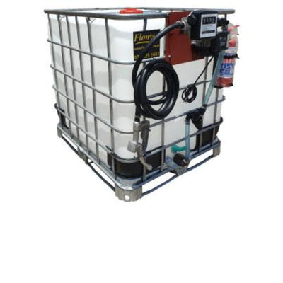 1000lt Mobile Diesel bowser unit -56lpm 220v