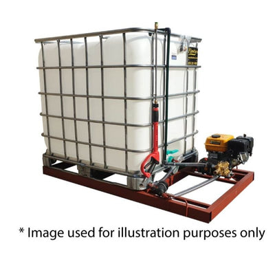 1000lt High pressure washer - flowbin unit