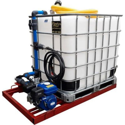 100lt Water bowser 7.5 bar 1 outlet flowbin unit