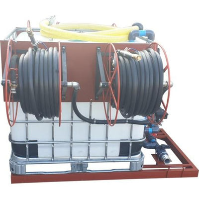 Water bowser custom 9.5 bar 4 hose reels bakkie skid unit