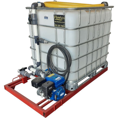 1000l Water tanker2.5 exe flowbin bakkie unit