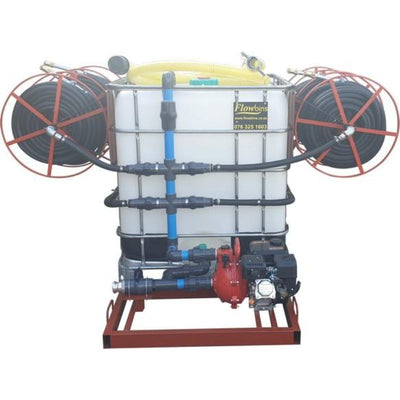 Water bowser custom 9.5 bar 4 hose reels bakkie skid unit