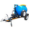 1000 litre Water bowser trailer unit - 7bar 1 outlet horizontal braked unit with spare wheel