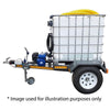 1000l  water trailer unit braked