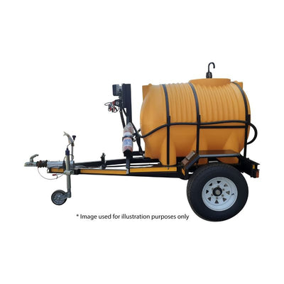 1000lt diesel trailer horizontal