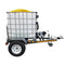 1000l water bowser  trailer 2.5bar - 1 outlet unbraked unit