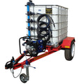 1000l water bowser  unbraked trailer unit 7.5bar - 3 outlet