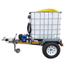 1000l water bowser  trailer 2.5bar - 1 outlet unbraked unit