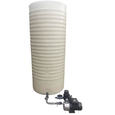 1200l rain capture 0.75kw JTS slimline unit