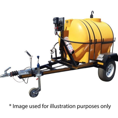 Diesel tanker trailer 1500lt