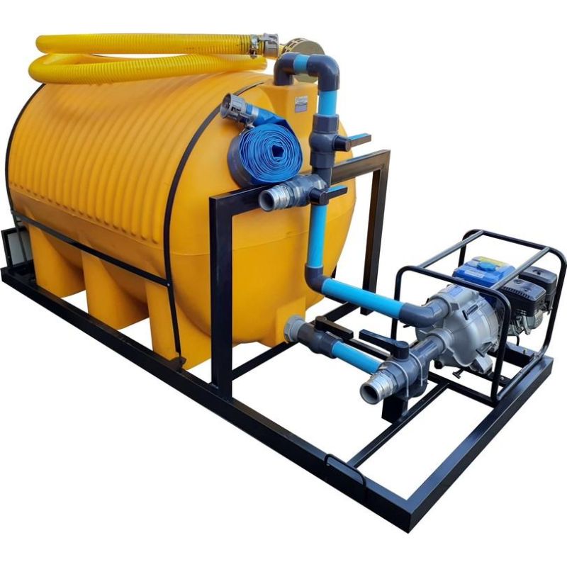 1500l Honey Sucker mobile Horizontal Unit Flowbins Flowbins