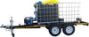 Honey sucker 1000lt Flowbin with 1000lt 186bar pressure washer, double axle brake unit