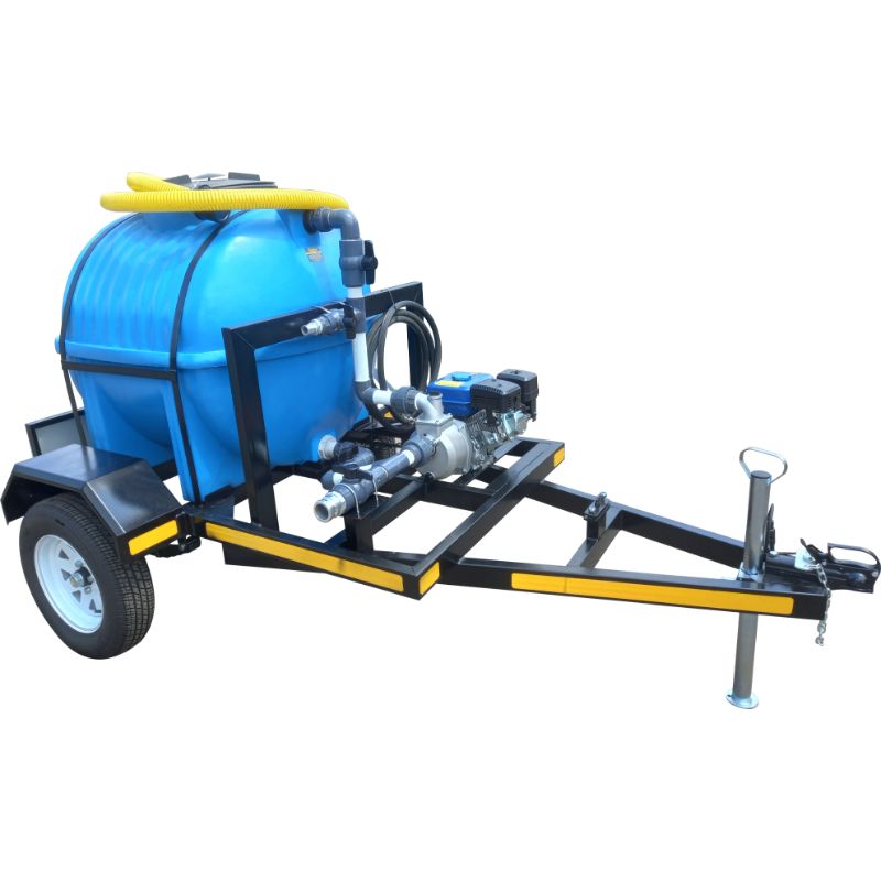 600l Fire fighter trailer 2.5bar-1-outlet unbraked unit | Flowbins ...