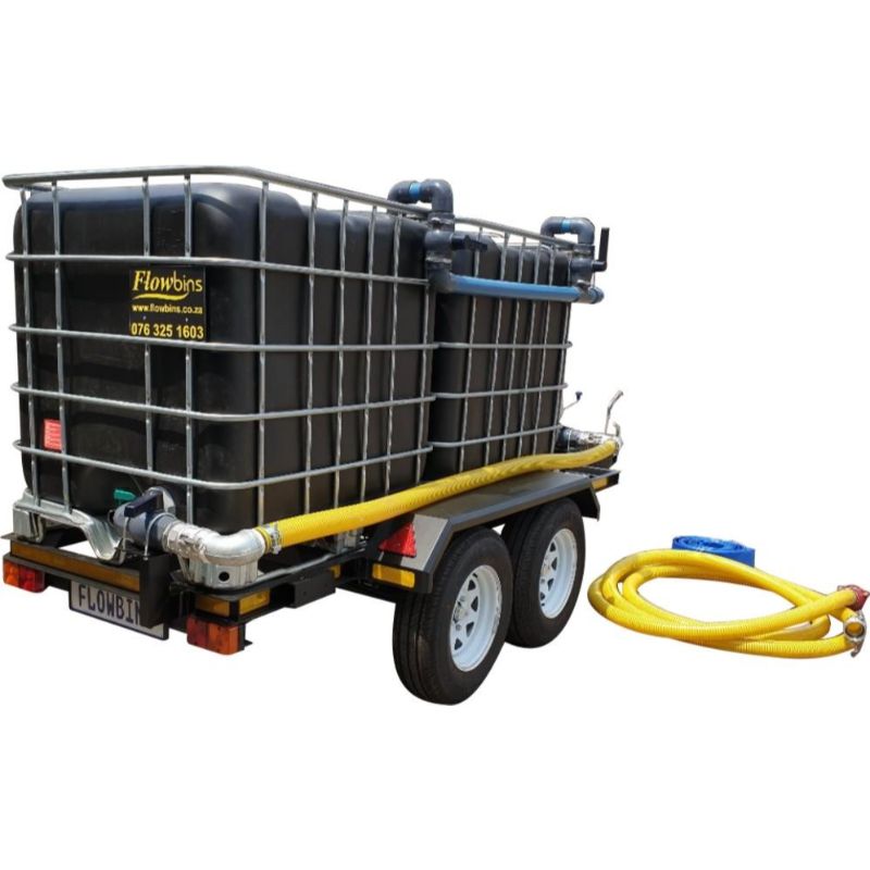 2000l Honey sucker trailer - Flowbin braked-unit | Flowbins - Flowbins