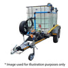 2000l Water bowser trailer  - braked unit.