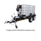 2000lt Diesel bowser trailer units