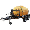 241bar diesel high pressure washer 2500l trailer unit