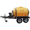 241bar diesel high pressure washer 2500l trailer unit