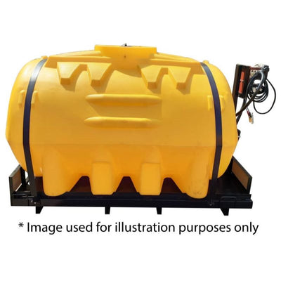 2500lt diesel bowser- stationary unit