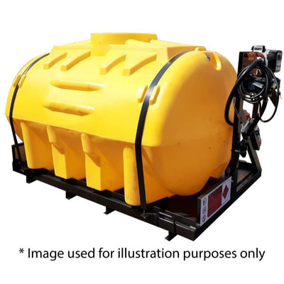 2500lt diesel bowser- stationary unit