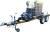 Honey sucker 1000lt Flowbin with 1000lt 186bar pressure washer, double axle brake unit