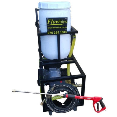 40l High pressure washer 100bar 2.2kw 220v trolley unit