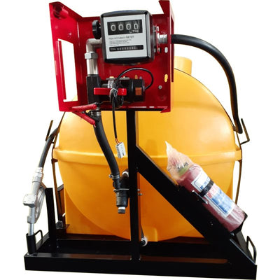 600lt diesel bowser bakkie skid- 40lt per min 12v unit