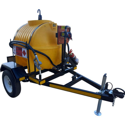Diesel trailer for sale - 600lt trailer- 40lpm basic 