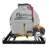600l Pressure Washer 6.5hp petrol 186bar horizontal unit