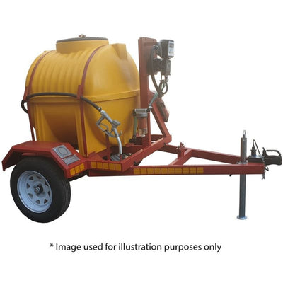 600lt diesel trailer -56lpm 220v with GUD filter