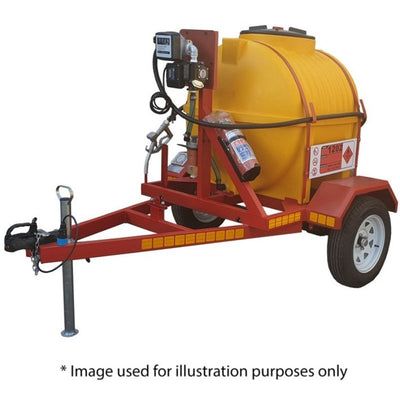 600lt diesel trailer -56lpm 220v with GUD filter