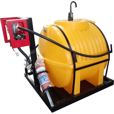600lt diesel bowser bakkie skid- 40lt per min 12v unit