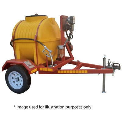 600lt diesel trailer -56lpm 220v with GUD filter