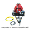600l water bowser trailer unit unbraked