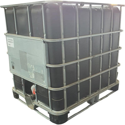 As new chemical grade 1000lt IBC Tote black