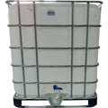 As new chemical grade 80mm outlet 1000lt IBC Tote