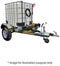 1000l High Pressure Washer trailer 241bar-diesel Flowbin™  unbraked