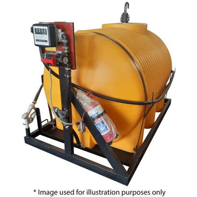 Diesel bowser stationaryunit 1500l