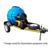 High pressure washer trailer 600l- unbraked unit