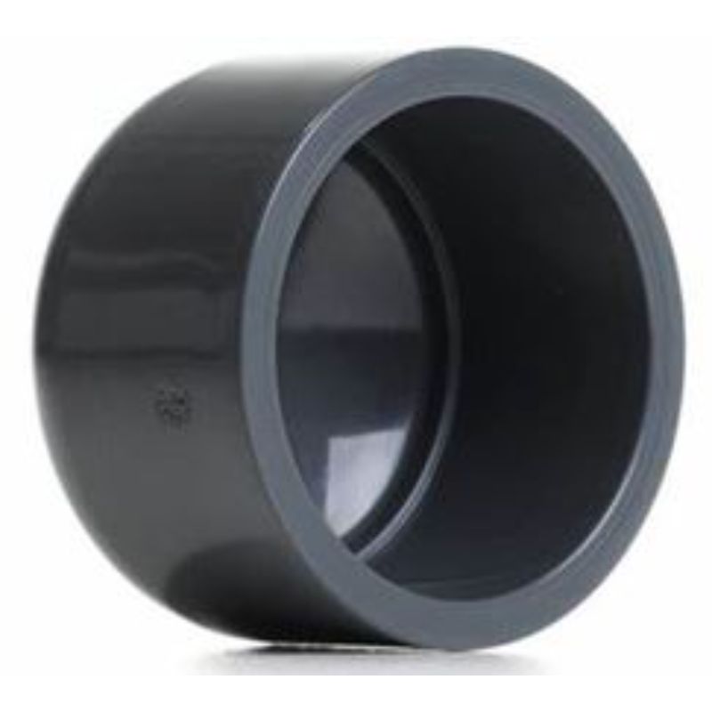 Pvc Line End PVC End Cap - Flowbins