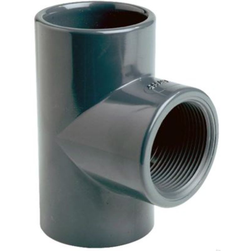 PVC Female Tee Threaded - Flowbins