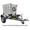 High pressure washer trailer unit-1000l