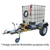 High pressure washer trailer unit-1000l