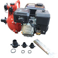 9.5bar Twin stage petrol driven engine water pump